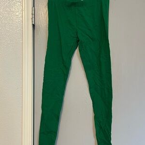 No Boundaries Vibrant Green Leggings